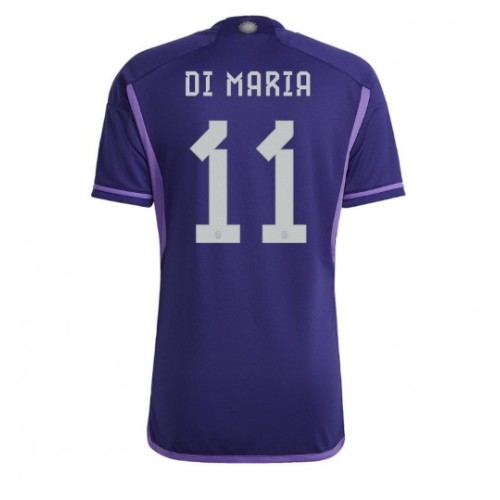 Pánský Fotbalový dres Argentina Angel Di Maria #11 MS 2022 Venkovní Krátký Rukáv